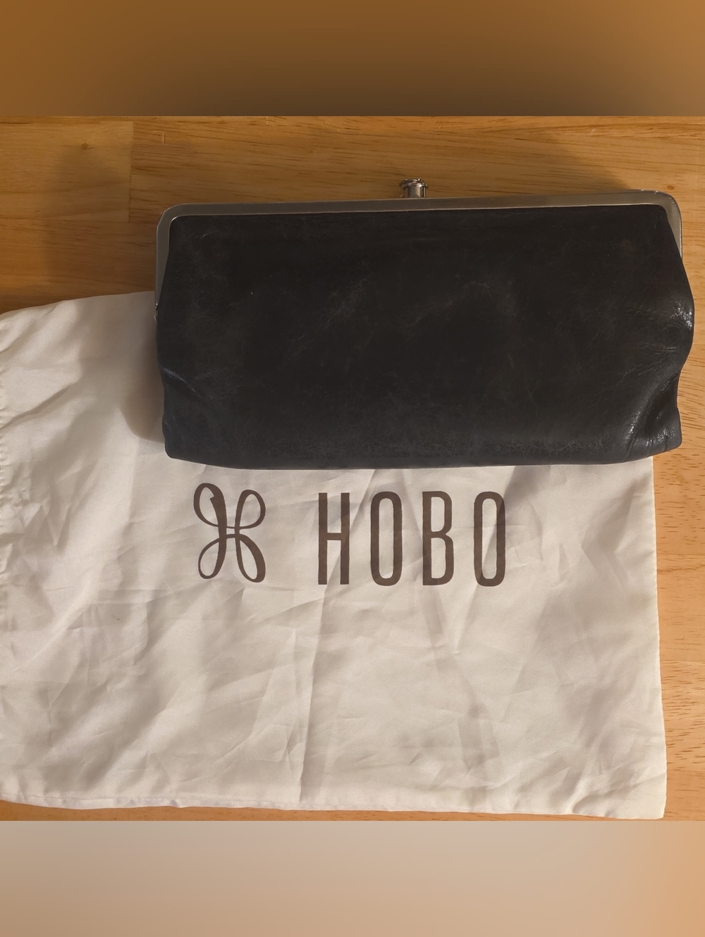 HOBO Black Lauren Wallet